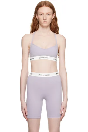 Sporty & Rich Purple Runner Sport Bra