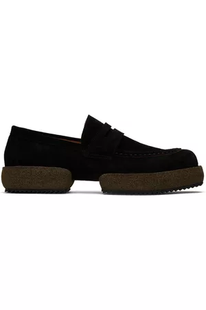DRIES VAN NOTEN Men Loafers - Black Platform Loafers