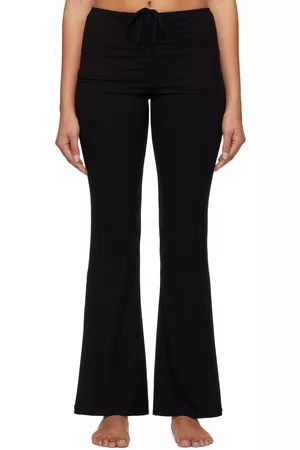 SKIMS Women Loungewear - Black Soft Lounge Ruched Pants