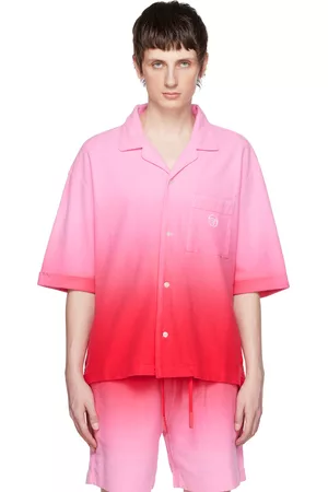Sergio Tacchini Men Shirts - Pink Genoa Shirt