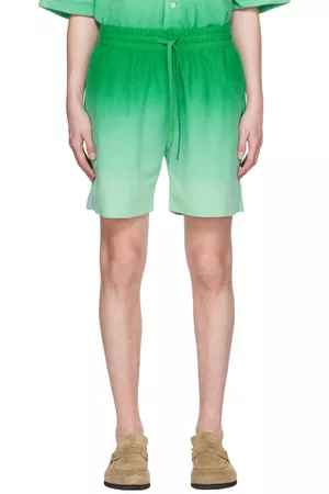 Sergio Tacchini Men Shorts - Green Genoa Shorts