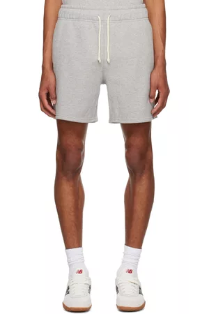 New Balance Men Shorts - Gray Made In USA Core Shorts