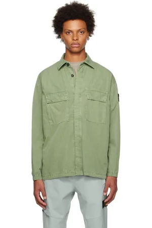 Stone Island Green Old Treatment Shirt