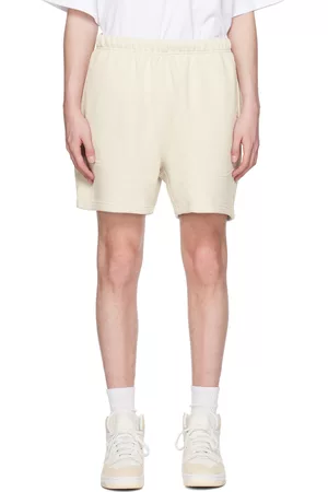 Calvin Klein Men Shorts - Off-White Relaxed Shorts
