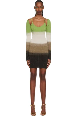 GCDS Green Degradé Minidress