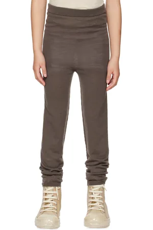 Rick Owens Kids Gray Lightweight Leggings