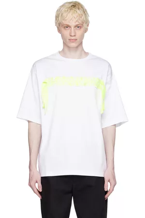 Lanvin Men T-shirts - White Curb T-Shirt