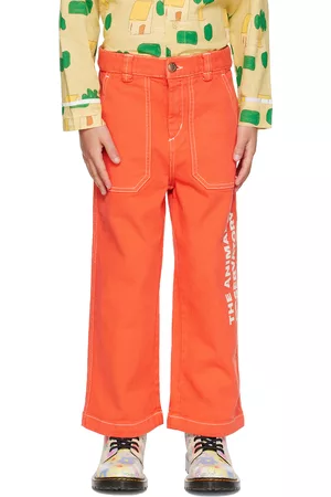 The Animals Observatory Jeans - Kids Red Ant Jeans