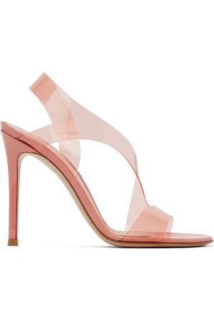 Gianvito Rossi Pink Metropolis Heeled Sandals