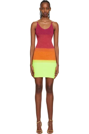 GCDS Multicolor Degradé Minidress