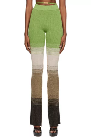 GCDS Women Loungewear - Green Degradé Lounge Pants