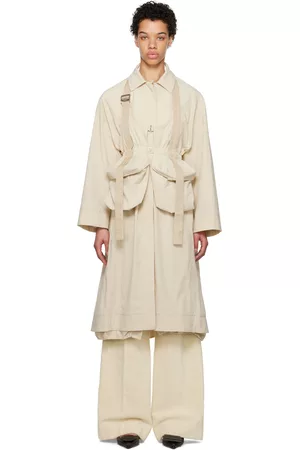 Jacquemus Women Trench Coats - Brown Le Papier 'Le Manteau Carozzu' Trench Coat