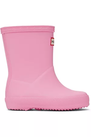 Hunter Boots - Kids Pink First Classic Little Kids Rain Boots