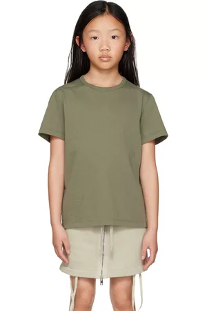 Rick Owens T-shirts - Kids Green Level T-Shirt