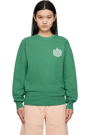 Maison Kitsuné Green Hotel Olympia Edition Crest Sweatshirt