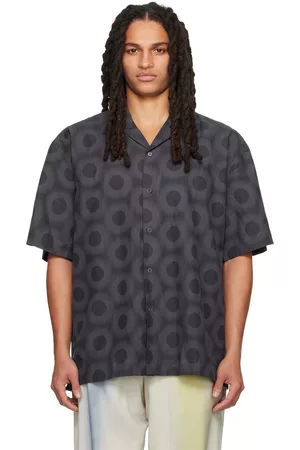 Paul Smith Men Shirts - Black Spread Collar Shirt
