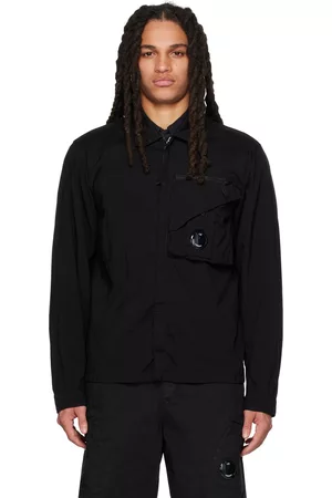 C.P. Company Men Jackets - Black Taylon P Jacket