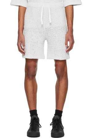 SUNNEI Gray Striped Shorts