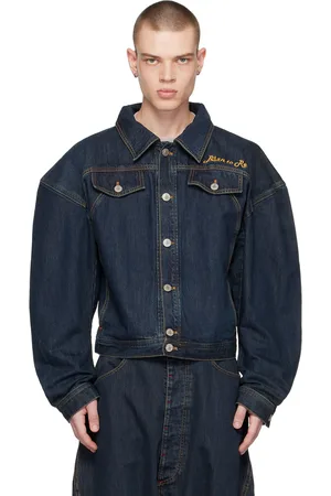 Vivienne Westwood Navy Boxer Denim Jacket