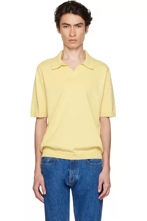 Norse projects Men Polo Shirts - Yellow Leif Polo