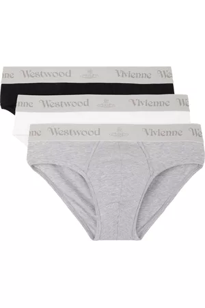 Vivienne Westwood Men Briefs - Three-Pack Multicolor Briefs