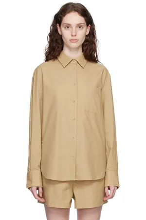 The Frankie Shop Khaki Lui Shirt