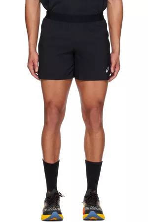 Asics Men Shorts - Black Road 5in Shorts
