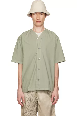 Norse projects Men Shirts - Green Erwin Shirt