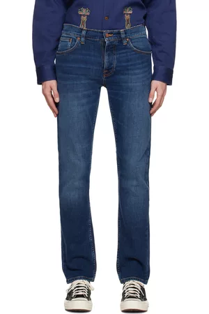 Nudie Jeans Men Jeans - Indigo Grim Tim Jeans