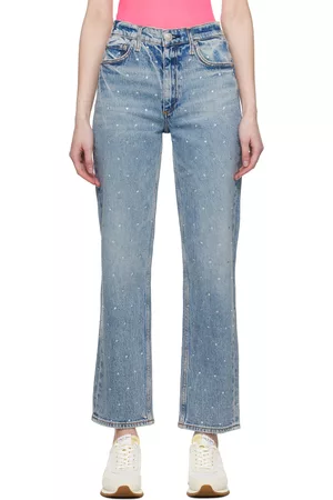RAG&BONE Women Jeans - Blue Harlow Jeans