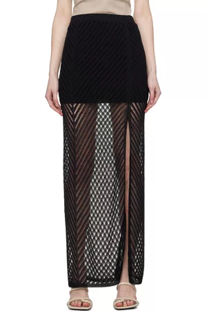 RAG&BONE Women Maxi Skirts - Black Melissa Maxi Skirt