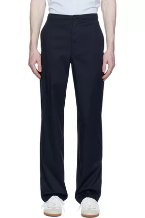 THEORY Men Pants - Navy Laurence Trousers