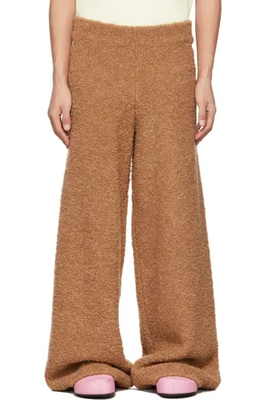 Gauchere SSENSE Exclusive Brown Bouclé Lounge Pants