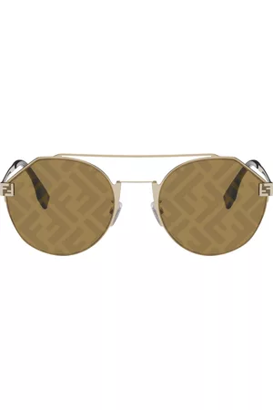 Fendi Men Wallets - Gold Sky Sunglasses