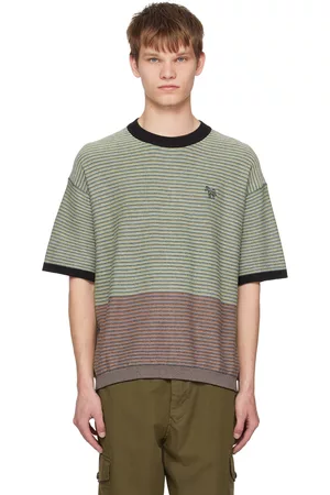 Paul Smith Men T-shirts - Multicolor Zebra T-Shirt