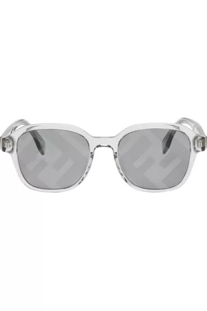 Fendi Men Wallets - Transparent Square Sunglasses