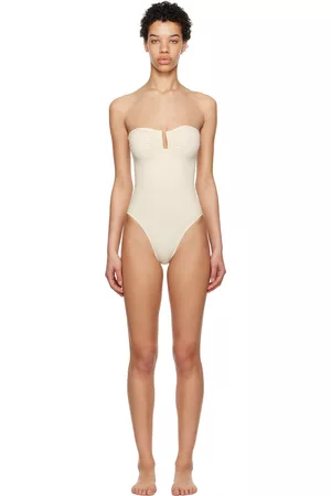 ERES Women Swimsuits - Off-White Cassiopée One-Piece Swimsuit