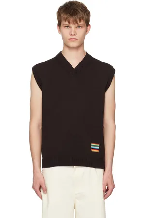 Pop Trading Company Brown Paul Smith Edition Spencer Vest