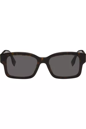 Fendi Men Accessories - Tortoiseshell O'Lock Sunglasses