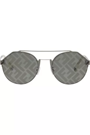Fendi Men Wallets - Gunmetal Sky Sunglasses