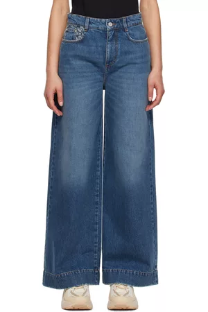 Stella McCartney Women Jeans - Blue S-Wave Jeans