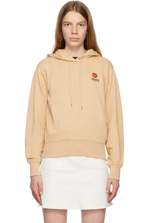 Kenzo Beige Paris Boke Flower Hoodie