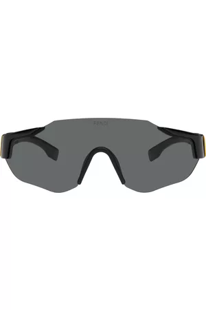 Fendi Men Sportswear - Black Sport Baguette Sunglasses