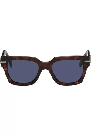 Fendi Men Wallets - Tortoiseshell graphy Sunglasses