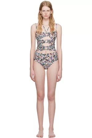 Isabel Marant Women Swimsuits - Multicolor Stiza One-Piece Swimsuit