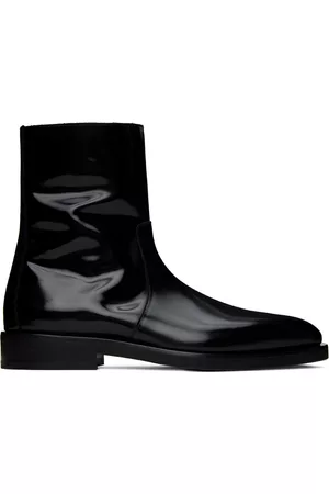 Salvatore Ferragamo Men Boots - Black Ankle Boots