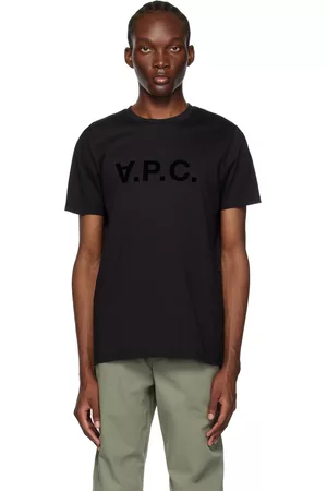 A.P.C. Men T-shirts - Black VPC T-Shirt