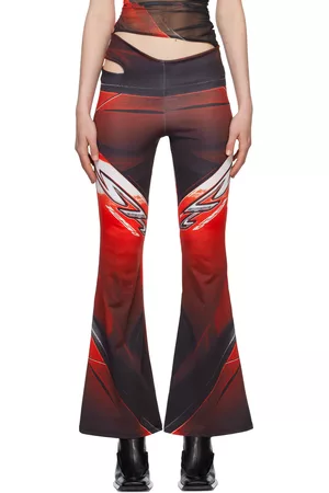 Tara Hakin Women Pants - SSENSE Exclusive Red Twist Trousers