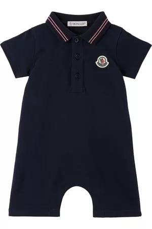 Moncler Rompers - Baby Navy Patch Romper