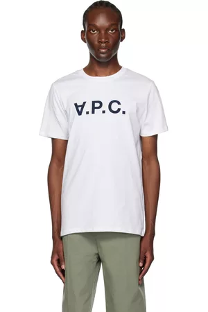 A.P.C. Men T-shirts - White VPC T-Shirt